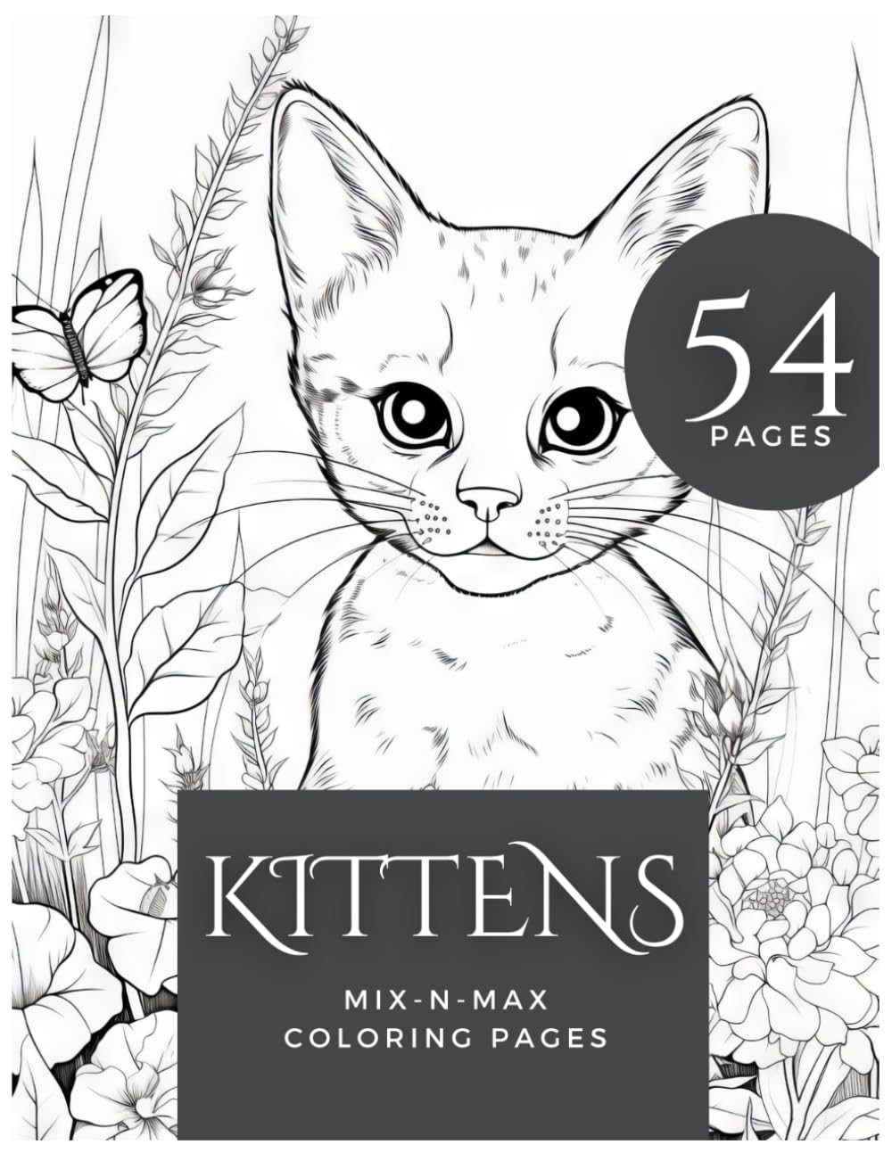 Kittens : A Purr-fect Coloring Book