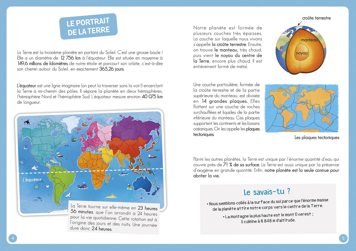 A la découverte du monde