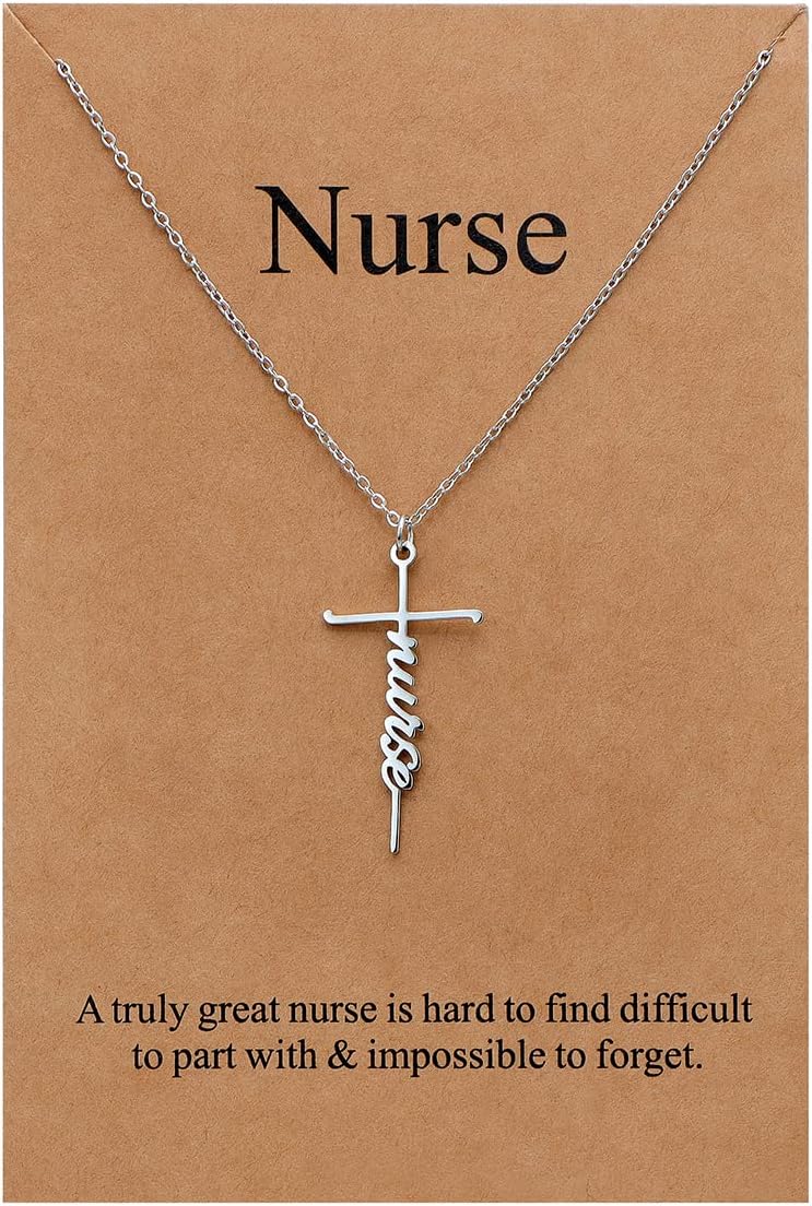 Lcherry Faith Cross Pendant Necklace for Women Religious Christian Jewelry Mother's Day Gifts for Women