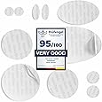aZengear Clear Tenacious Waterproof Tape, Patch Repair Kit for Tents, Air Mattress Beds, Inflatables, Fix Rips in PVC Awnings, RV, Bouncy Castle, Shoes, Down Jackets