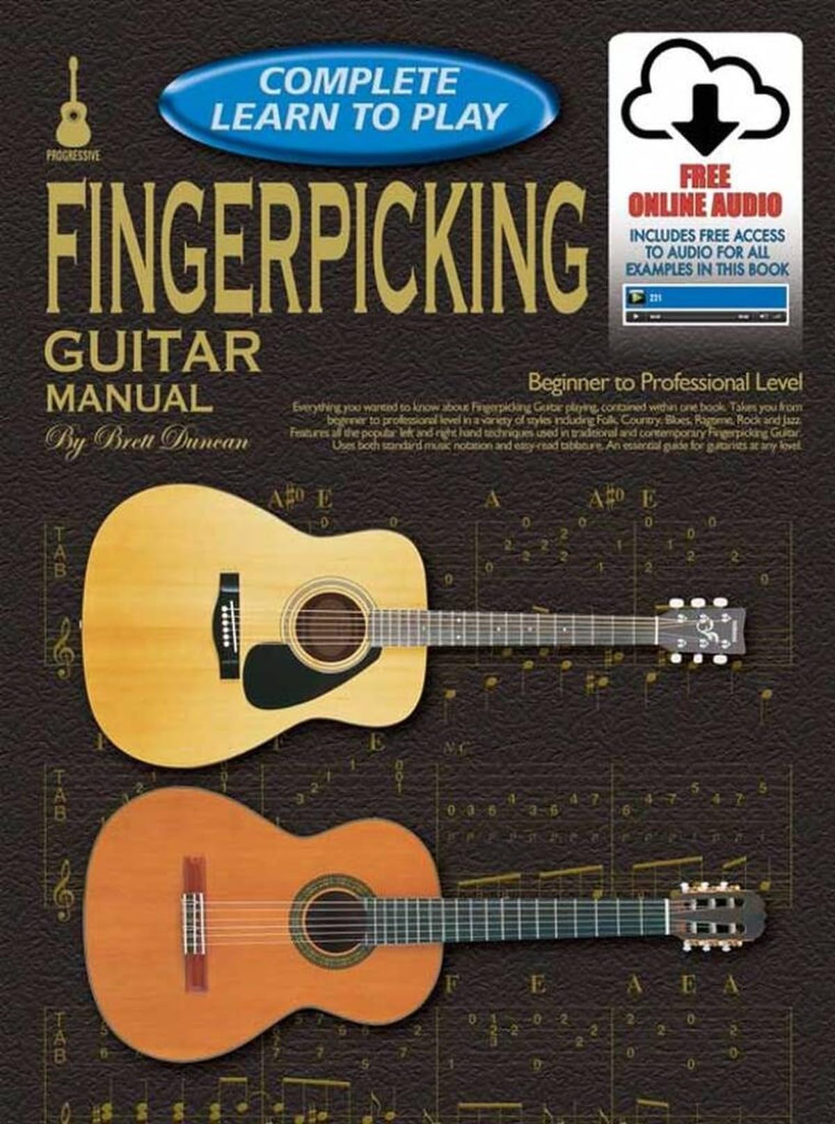 Complete Learn To Play Fingerpicking Guitar Manual (Progressive