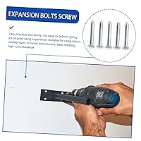 Vista 2 de 30 tornillos de acero de velocidad, tornillos de anclaje de asfalto para rampa y cable de entrada, armadura de ferretería de pared, goma para perno