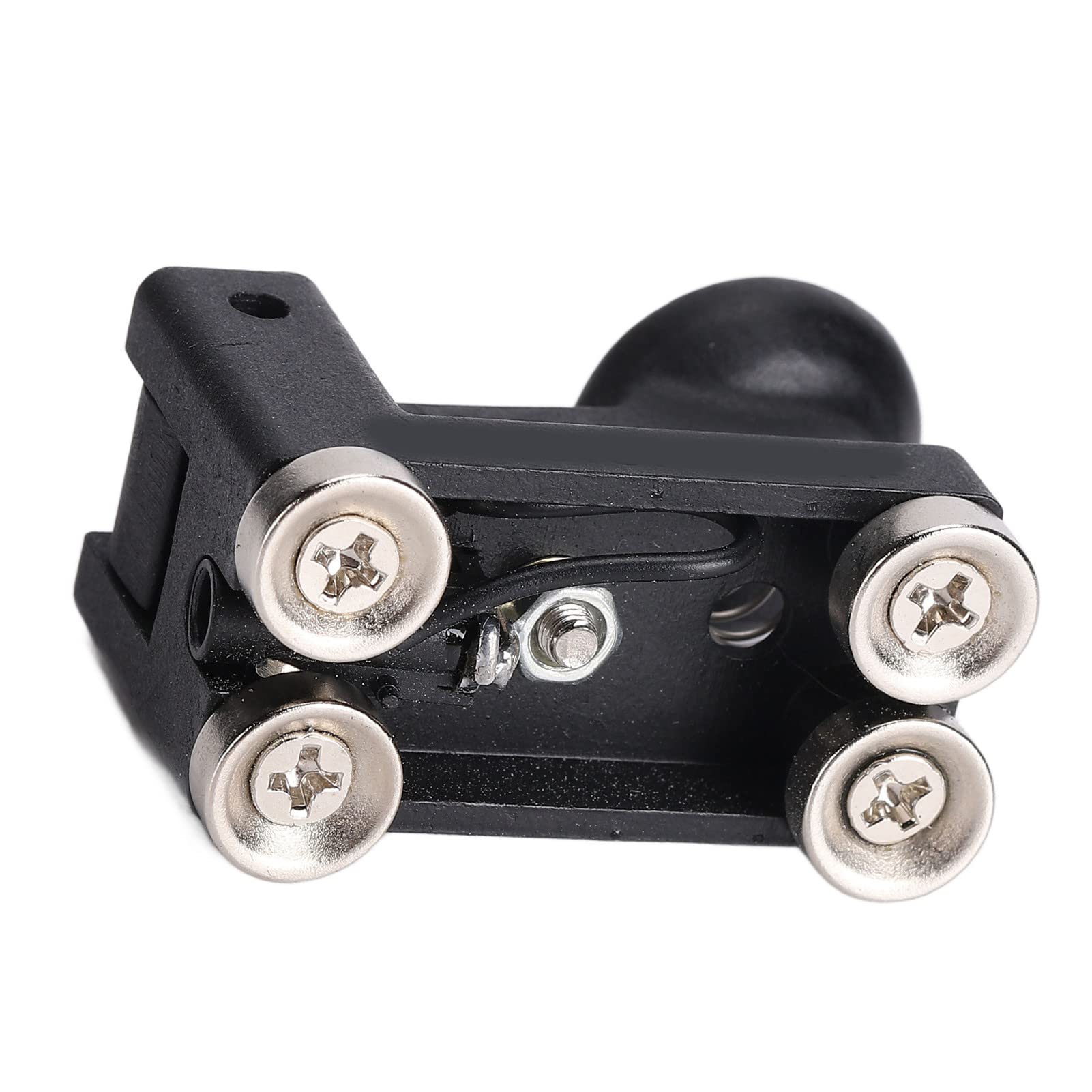 SEAFRONT Llave Manual de Código Morse CW, Ultraportátil con Almohadillas para los Pies, Equipo de Protección, Material ABS, Modelo QU-4525 para Radio de Onda Corta