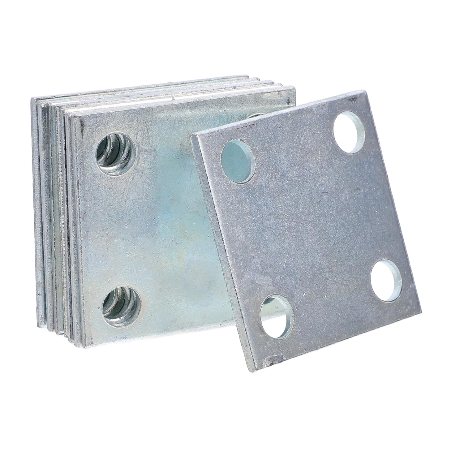 8pcs Weldable Steel Plate Base Iron Frame Fasteners Support for Structure Column