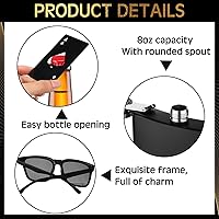 Vista 5 de Leumoi Juego de 36 cajas de regalo para padrinos de boda, caja de acero inoxidable, vasos de chupito, botella de cerveza, abretarjetas, gafas, gafas