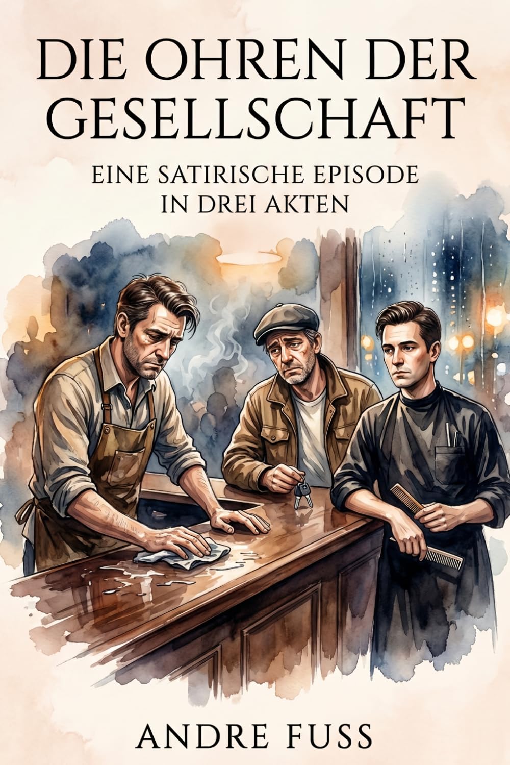 Die Ohren der Gesellschaft: Ein satirischer Episodenroman in drei Akten (Satiren aus der Mitte der Gesellschaft)
