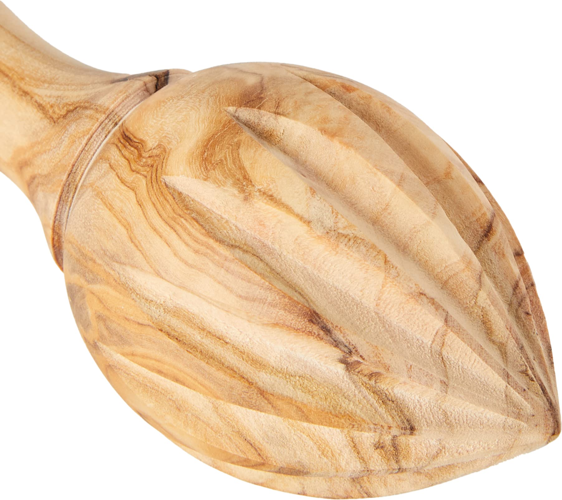 Naturally Med Olive Wood Lemon Juicer/Lemon Reamer - for Lemons, Limes, Citrus Squeezer. Handmade Wooden Juicer - Image 2