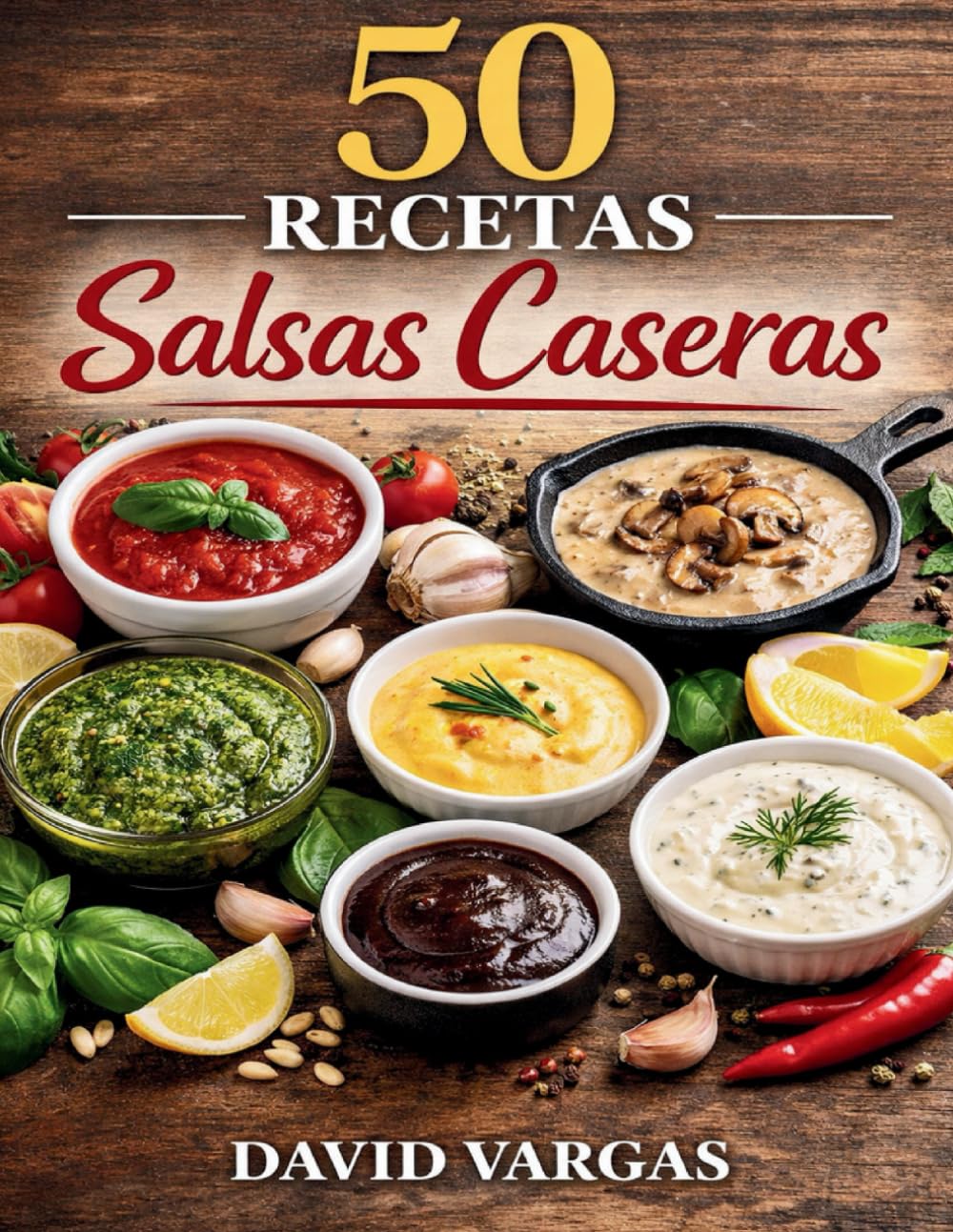 Independently Published 50 Recetas De Salsas Caseras Para Acompañar Cualquier Plato: Ideas Fáciles Y Versátiles Para Transformar Tus Comidas Diarias