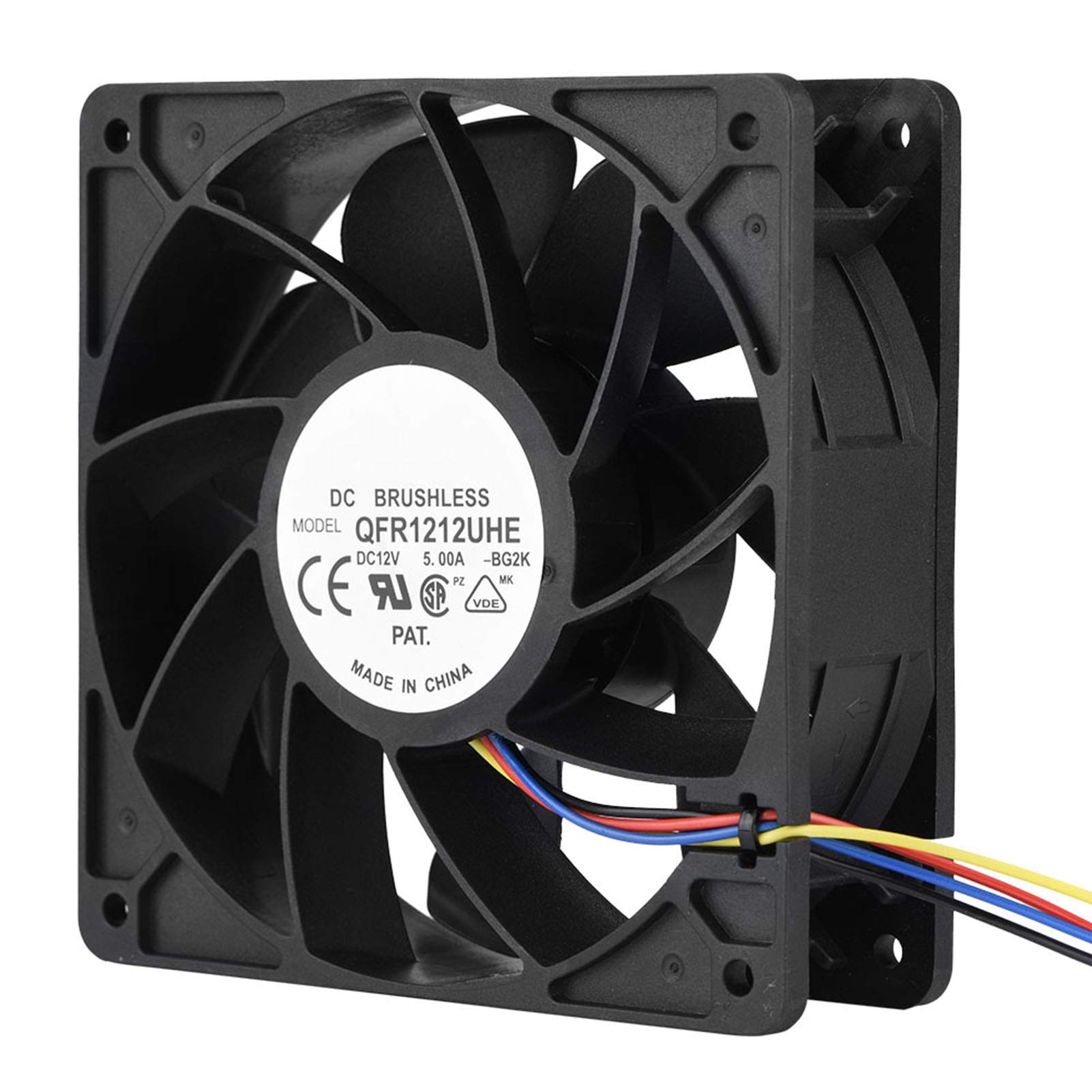 Panda Antivirus Ducto De Ventilación De 5 Pulgadas Para Mineros ASIC ( Antminer S1, S3, S7, S9, L3+, D3, Etc.) Funda Refrigeración ASIC Minería