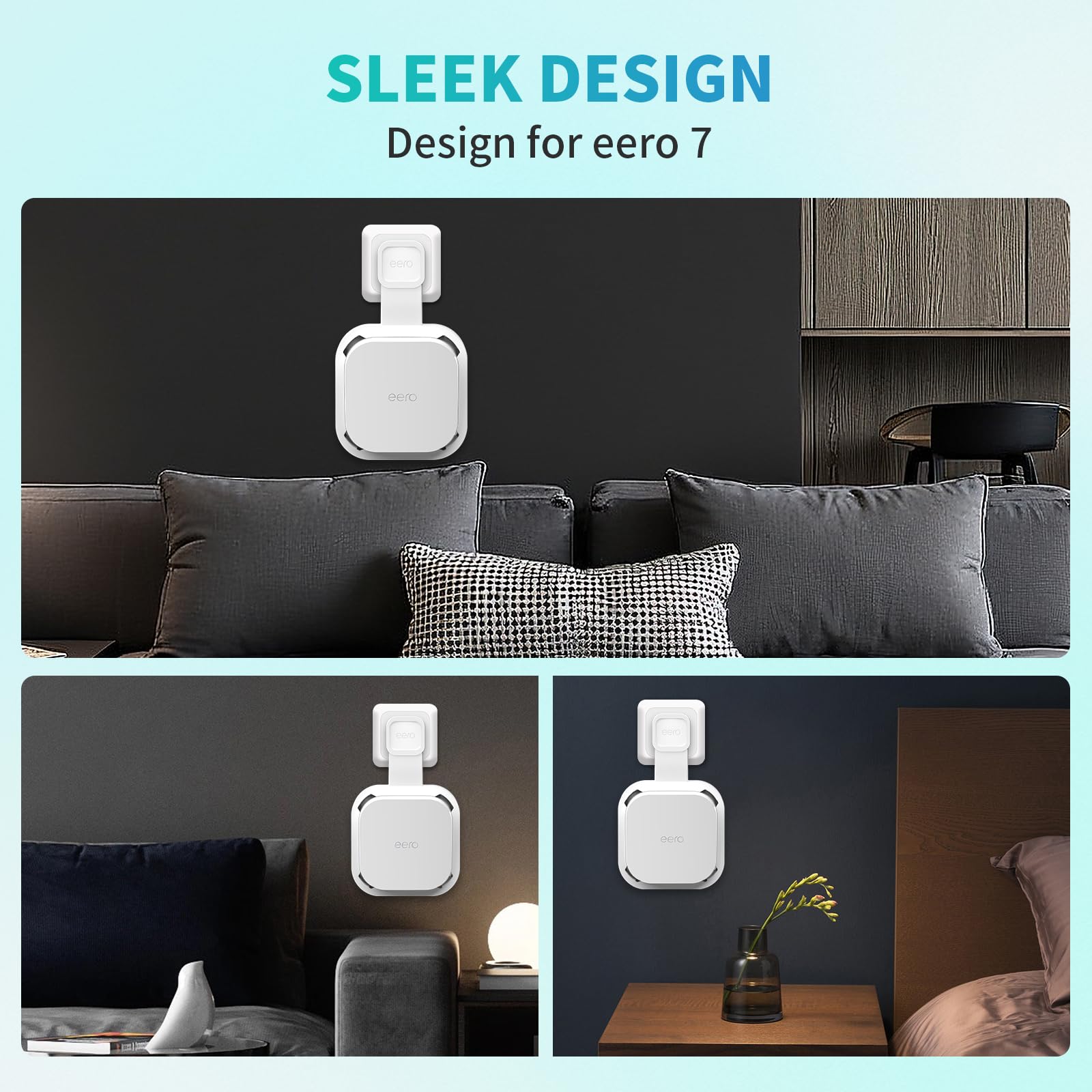 Amazon.co.jp: eero 7ルーターメッシュWi-Fiシステム用ウォール