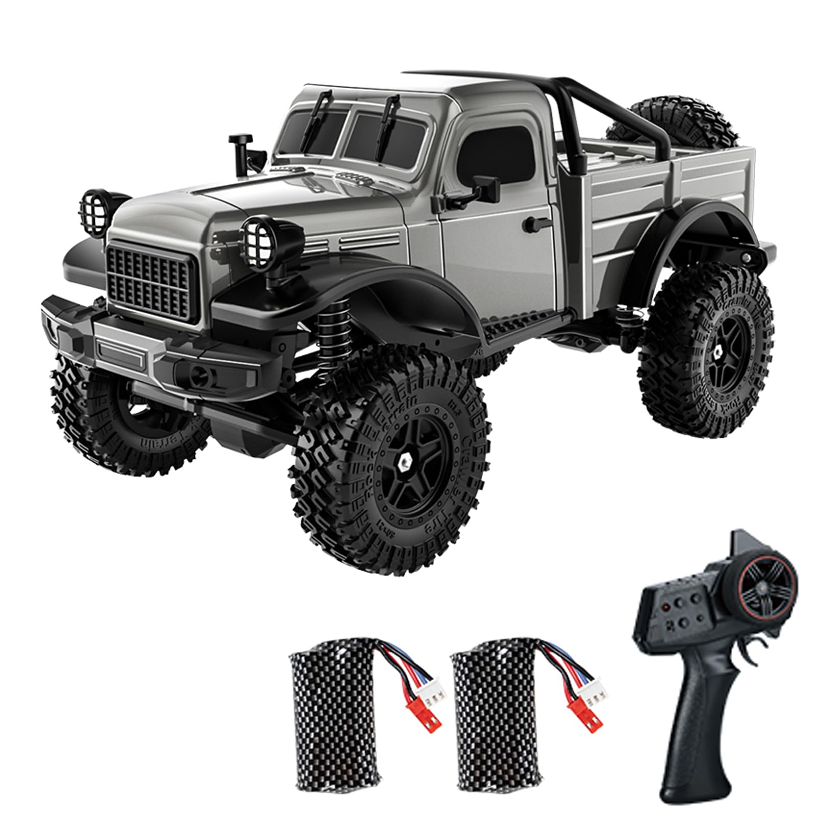Amazon.com: Dodoore D883 RC Crawler Pickup Truck, 1:18 Scale 4WD