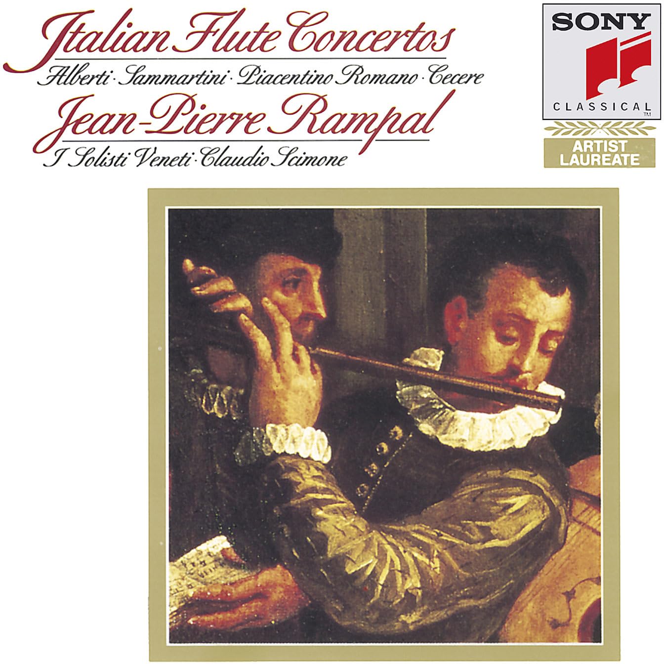Italian Flute Concertos / Rampal, Scimone, I Solisti Veneti [Audio CD] Jean-Pierre Rampal; Giuseppe Matteo Alberti; Carlo Cecere; Antonio Piacentino Romano; Giovanni Battista Sammartini; Claudio Scimone and I Solisti Veneti