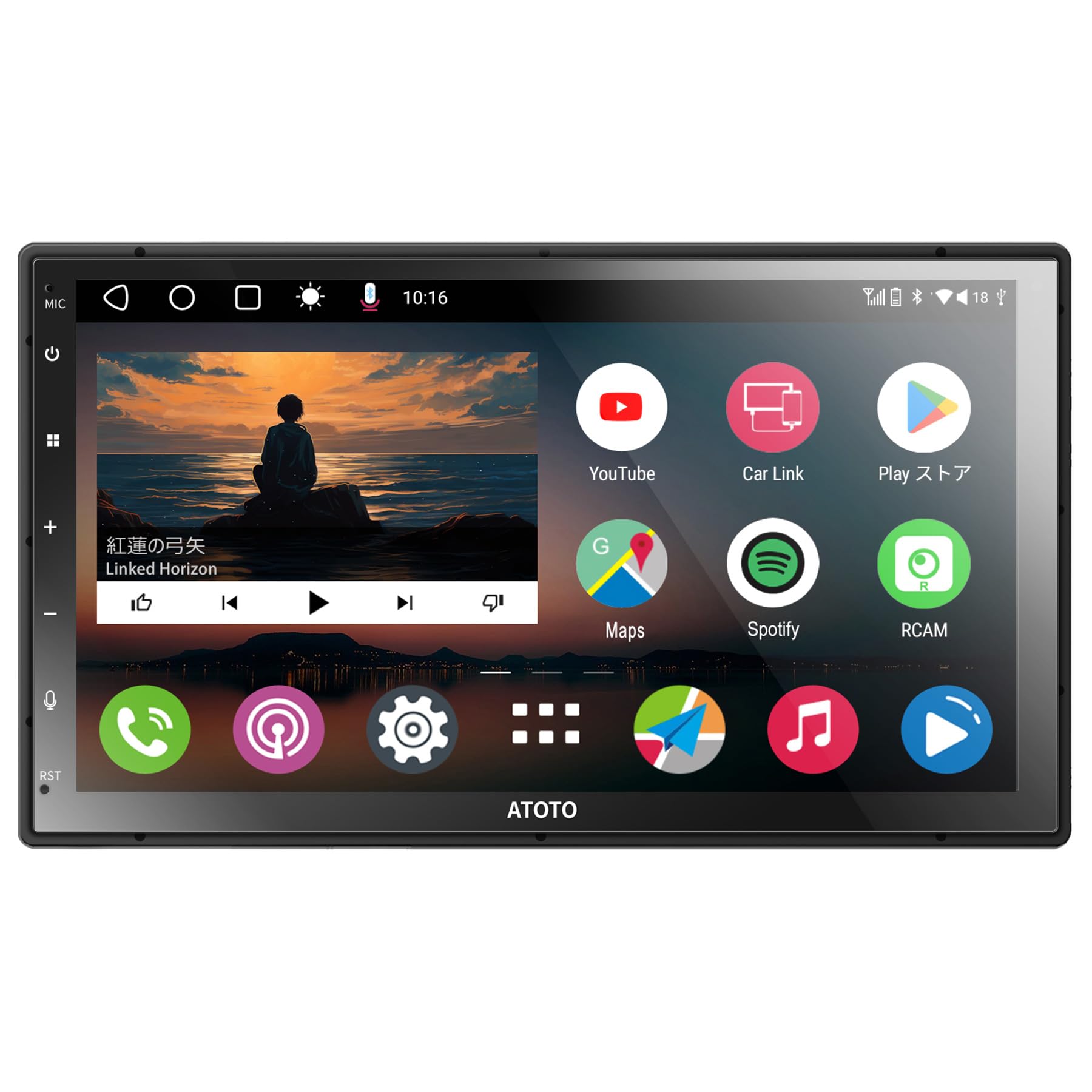Amazon.co.jp: ATOTO A6 2DIN Android オーディオ一体型カーナビ、7