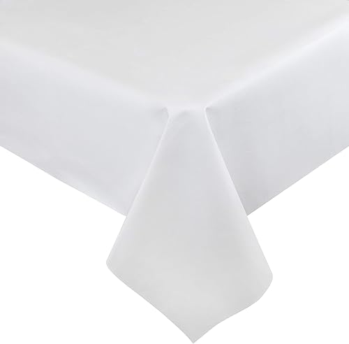 Miniatura 7 de tablecloths by design - Protector de mesa de calidad, funda de vinilo impermeable para una protección superior contra derrames, arañazos y calor -