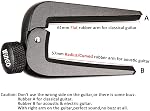 WINGO Wide Guitar Capo Fit for Acoustic Classical Electric Guitars, Bass, Mandolin, Banjos, Ukulele, Black