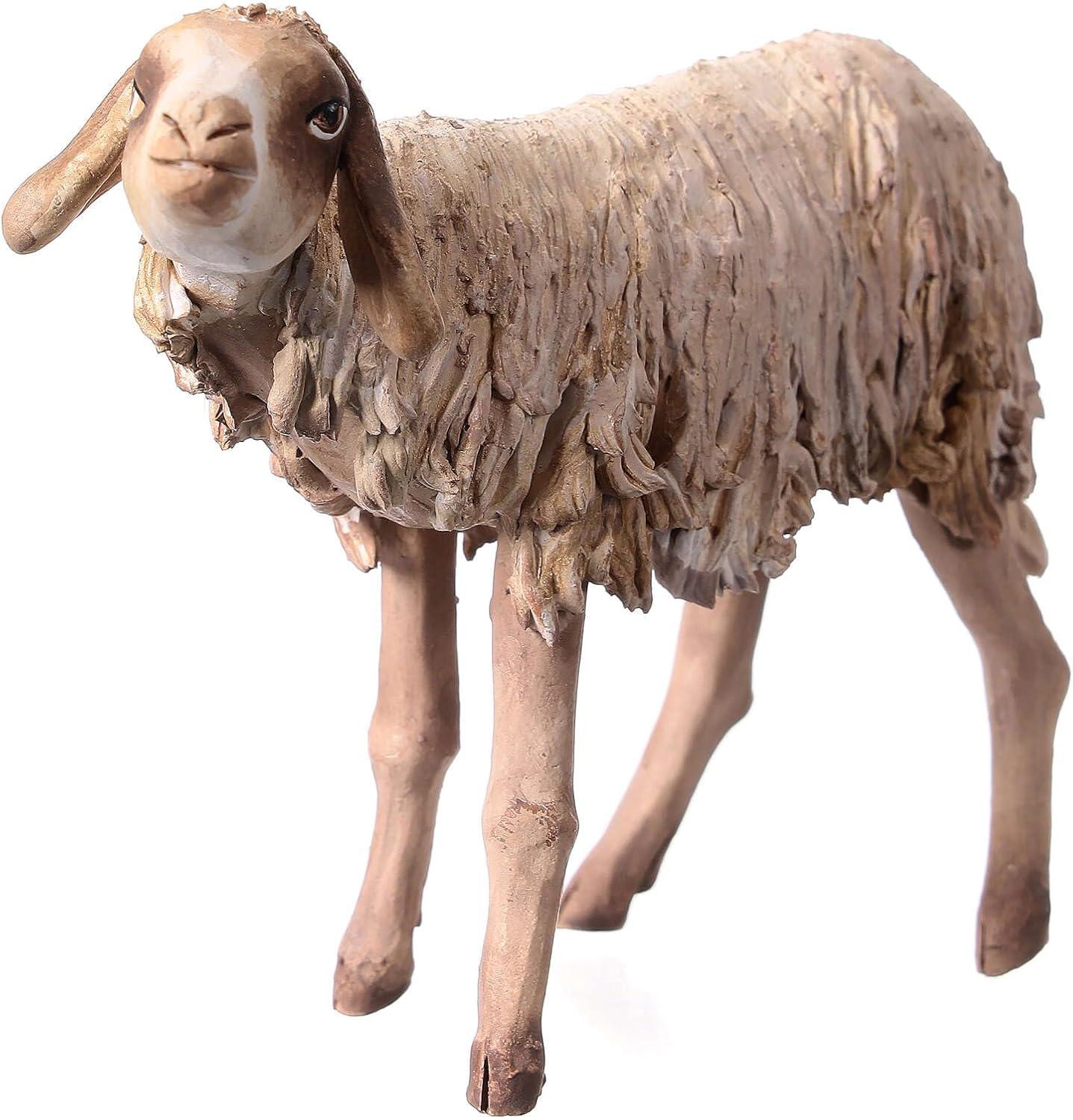 Holyart Nativity Scene Figurine, Standing Sheep 18cm, Angela Tripi