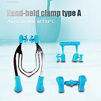 Vista 3 de Clip de matrices seccionales dentales, abrazaderas de matrices contorneadas seccionales de matriz dental, anillos de clip de resorte resistentes a