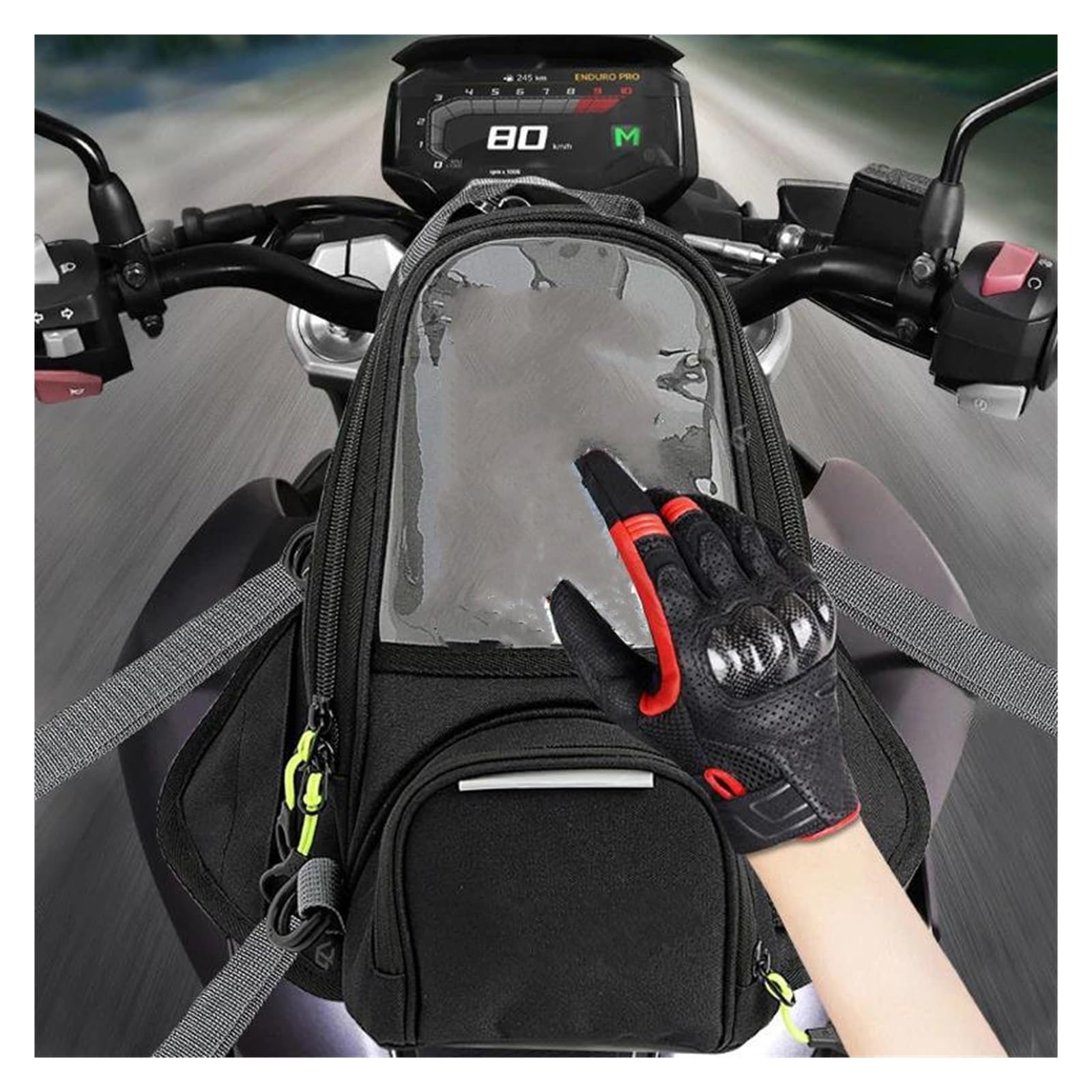 Amazon | バイク用 ツーリングタンクバッグ ハスクバーナ用 スヴァルト