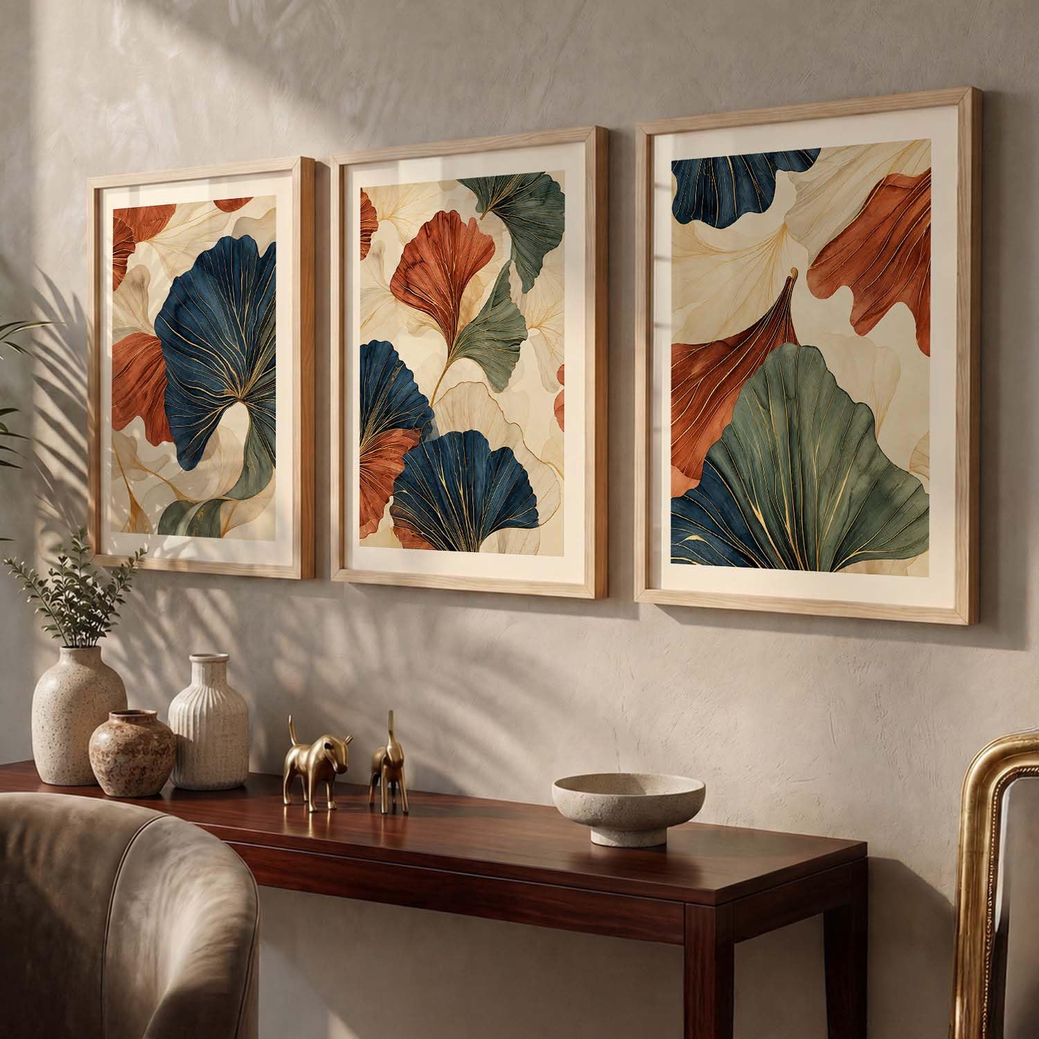 BOHO Wall Art Set - Modern Boho Decor Frames -6 BOHO Wall Art Set - Modern Boho Decor Frames -6