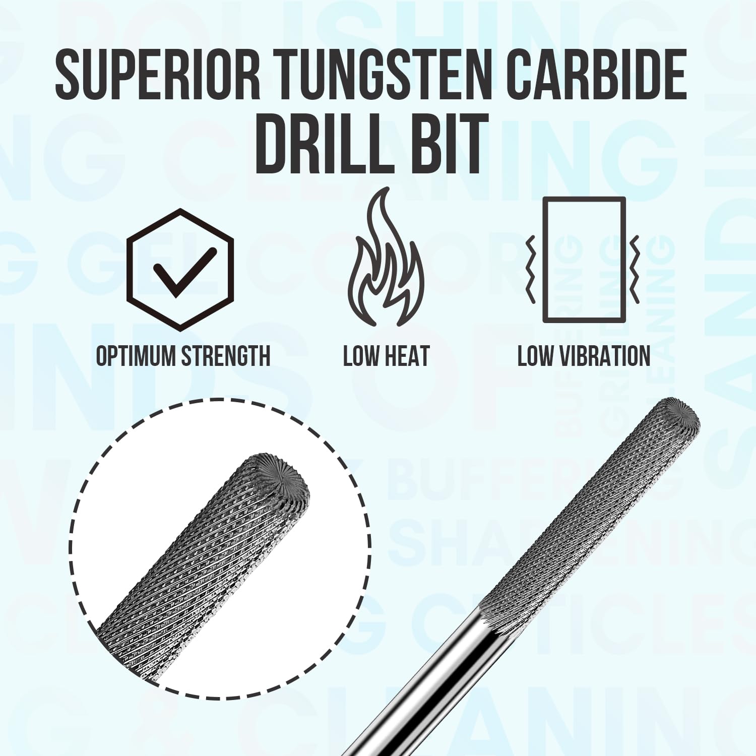 Makartt Cuticle Nail Drill Bit - Image 2