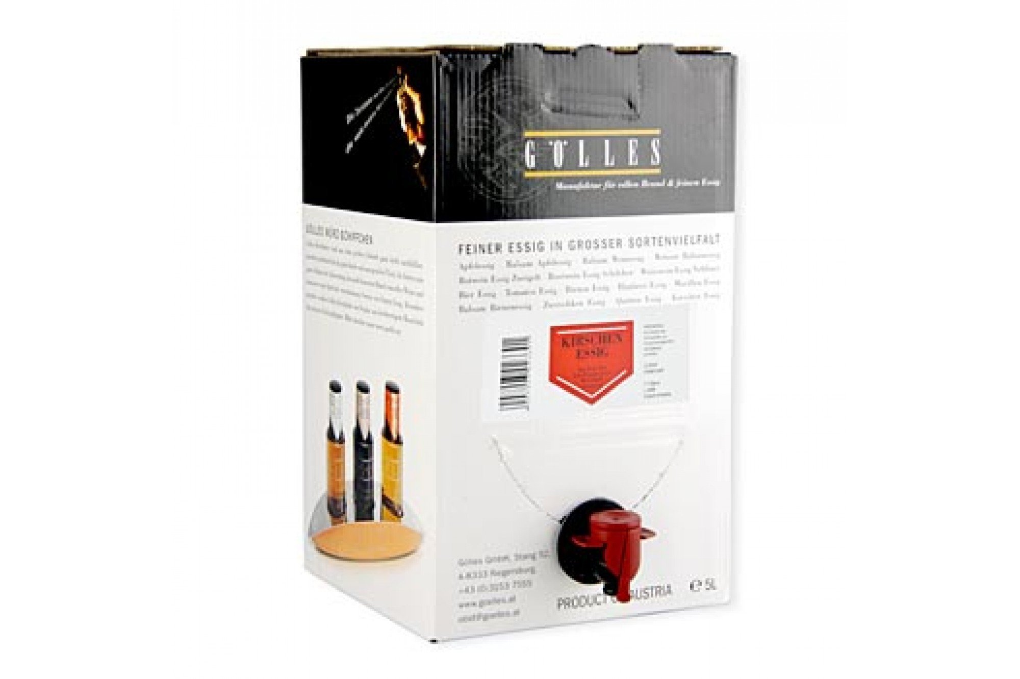 Gölles Kirsch-Essig, 5% Säure, 5 l