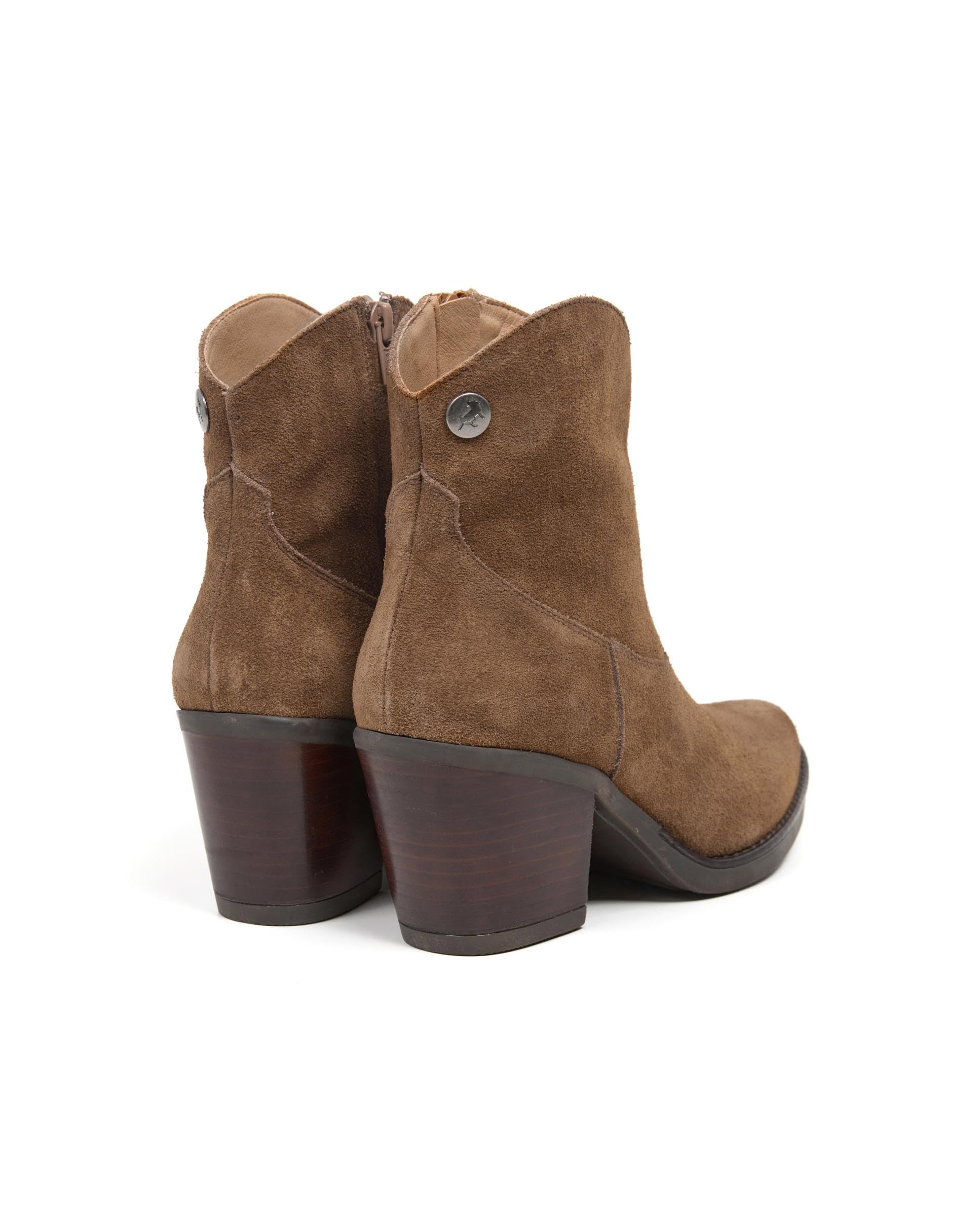 Botín cowboy de piel. Hecho en españa. Mujer Lois - para: Mujer