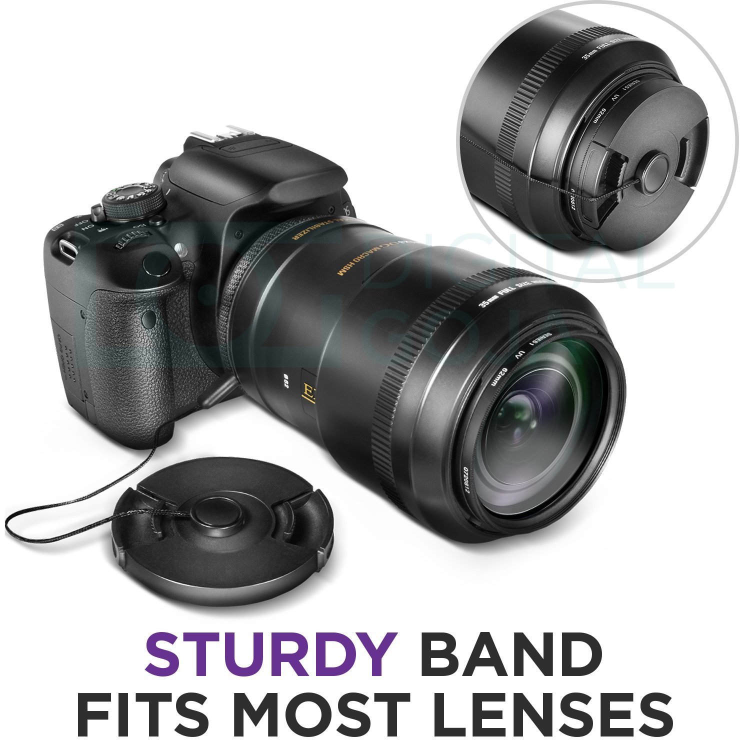 Fotga 49 Mm-Centre à RedSuperShop Cache Avant Pour Objectif