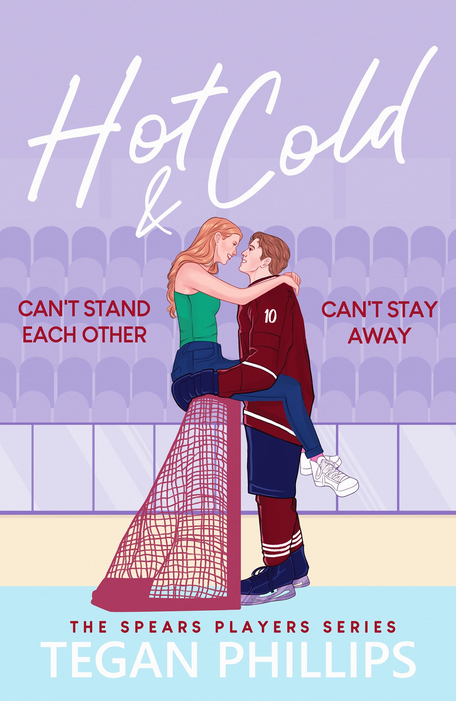 Hot & Cold: A spicy, enemies-to-lovers ice hockey romance: 2 (The Spears Players Series, 2)