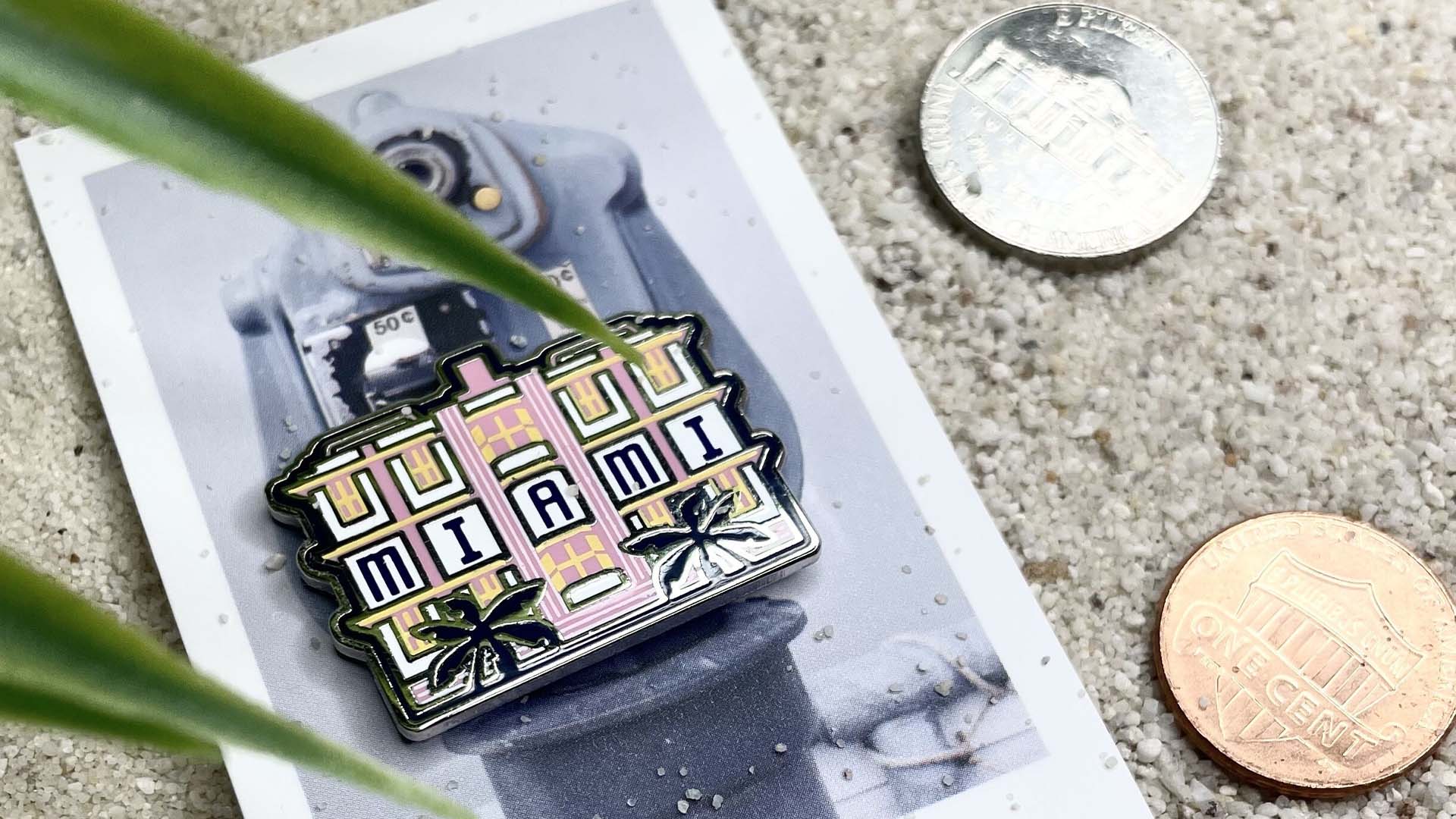 Amazon.com: Vagabond Heart San Antonio Enamel Pin - Hard Enamel