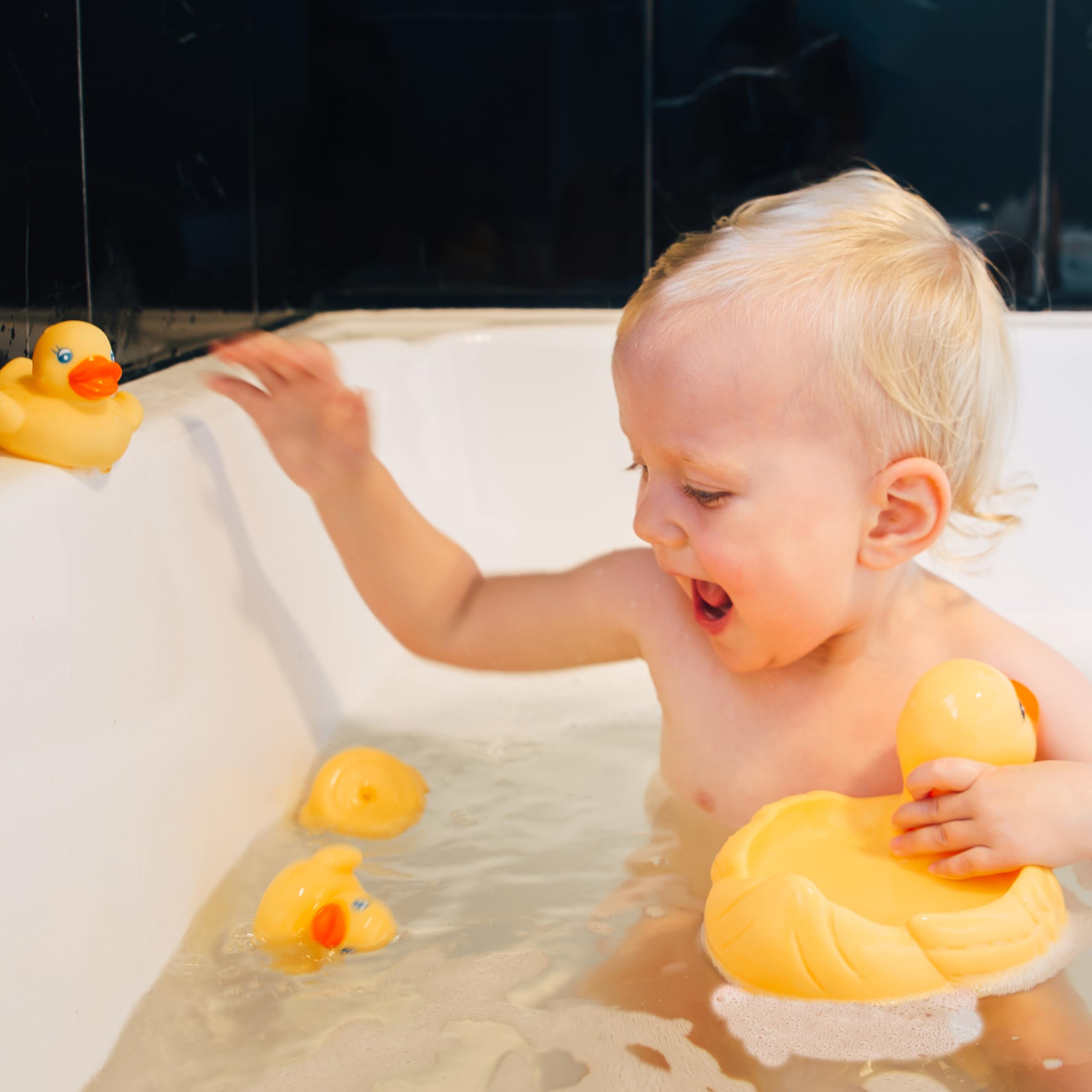 Playgro Rubber Duck Family, Impermeabile/Antisporco