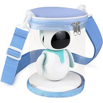 Carrying Case for Eilik Smart Desk Robot Blue