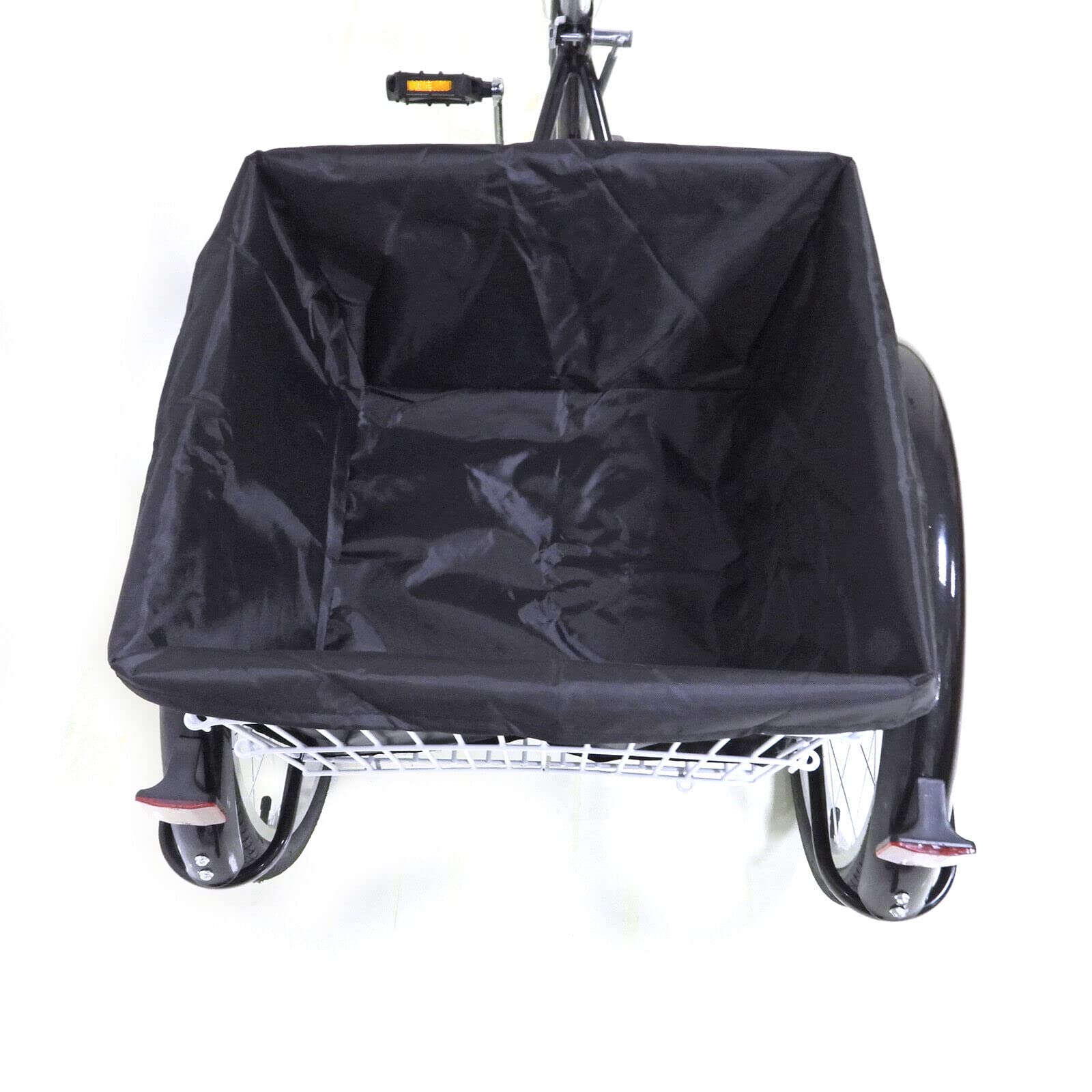 Triciclo para adultos con cesta de la compra, 3 ruedas, triciclo para adultos, lámpara de aluminio, cesta, cesta de la compra, portátil, 8 velocidades, 20/24 pulgadas