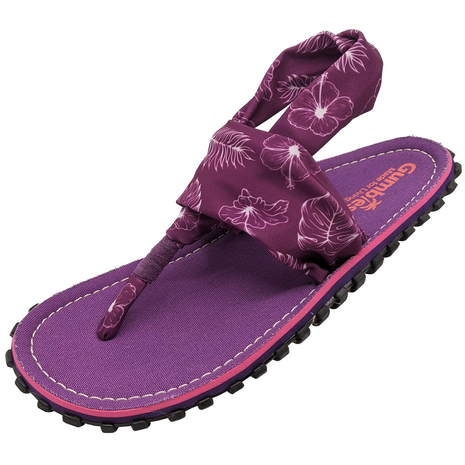 Gumbies Teenslippers Slingbacks Picnic met nagellak Famous Red