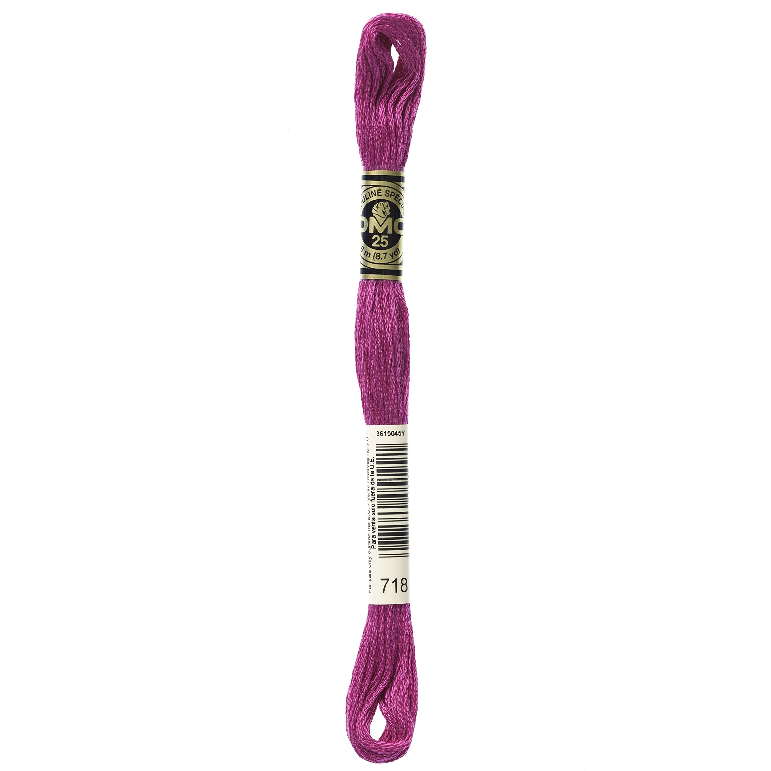 DMC 6-Strand Embroidery Cotton Floss, Plum