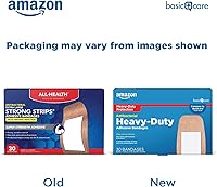 Vista 2 de Yaxa Basic Care Vendas adhesivas de tela pesada, almohadilla acolchada resistente y flexible sin adherencia, 1.75 x 4 pulgadas (30 unidades)