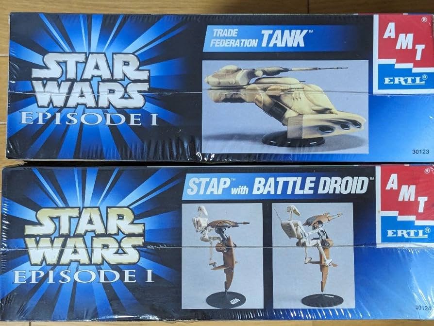 STAP&バトルドロイド & トレードフェデレーションタンク 2点セット