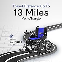 Vista 3 de Sillas de ruedas eléctricas para adultos, todo terreno, resistentes, de doble motor, plegables, motorizadas, para personas mayores, silla de ruedas