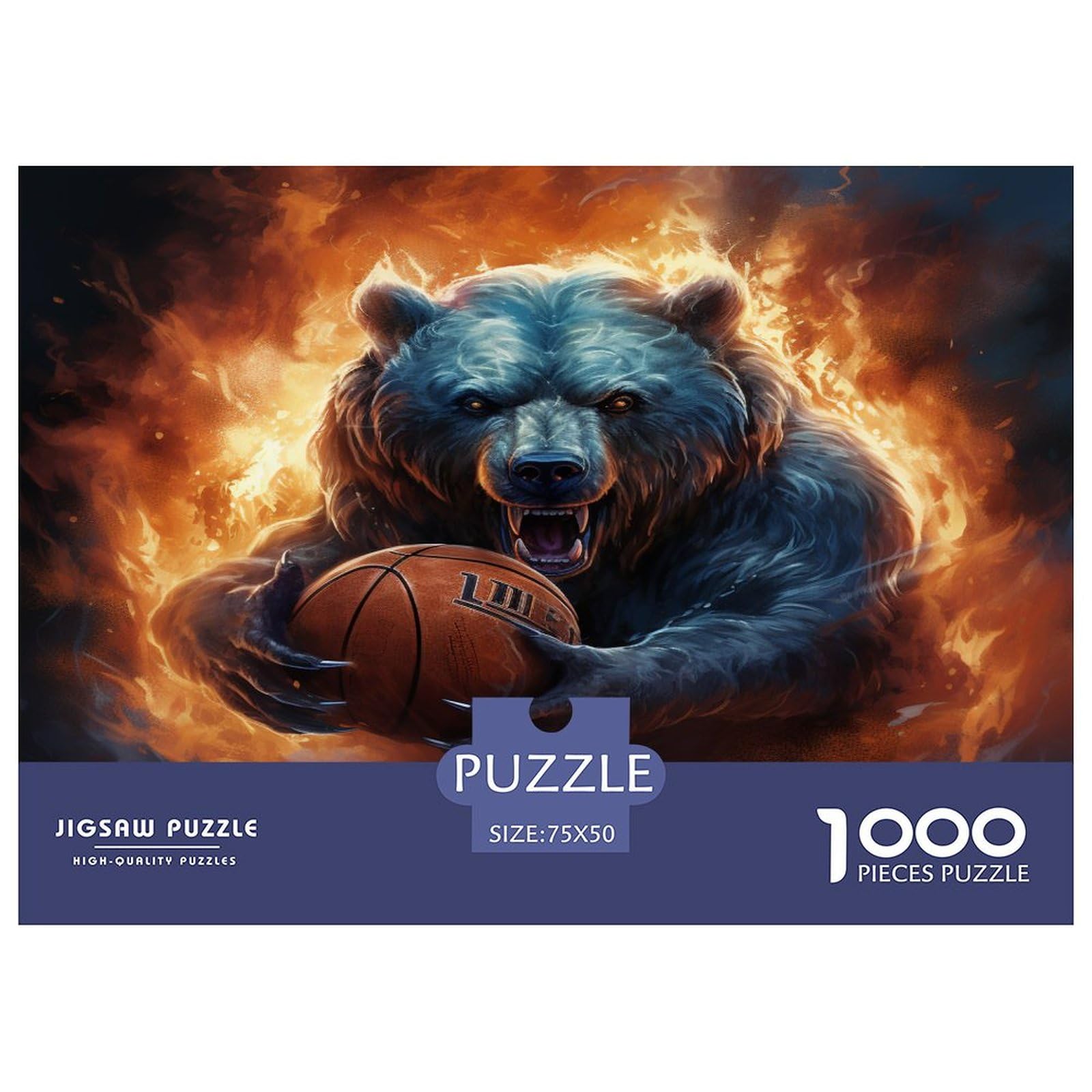 Puzzle, Bydło Dorośli Zabawa Śliczna Krowa Puzzle Gra Edukacyjna Zabawka Intelektualna Gra Zabawka Antystresowa/Style-1/1000Pcs (75X50Cm)