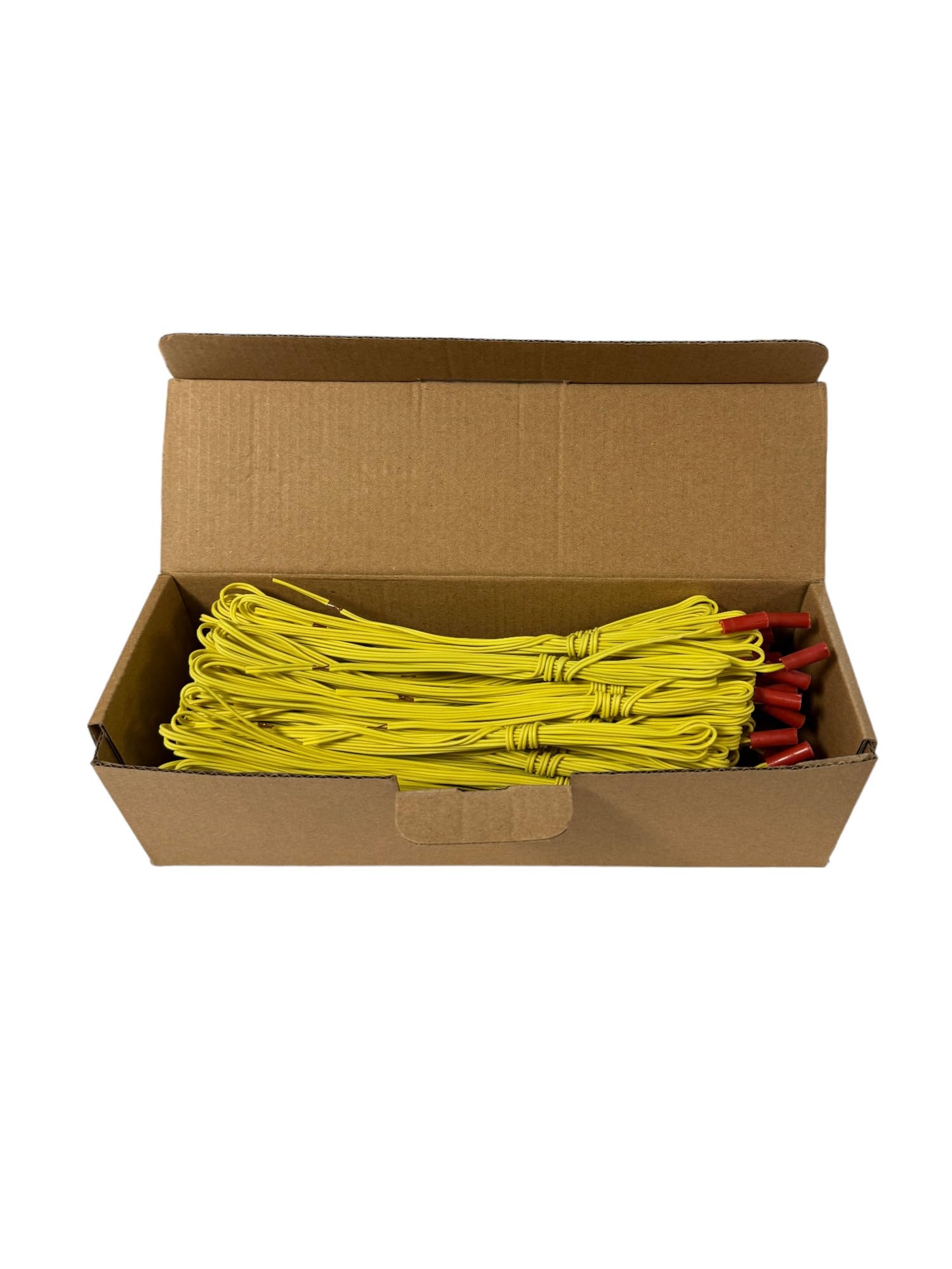 Encendedor de artificios 300 unidades de 100 cm de longitud en color amarillo - El inflamador más popular en el ámbito de los fuegos artificiales Zenda club®