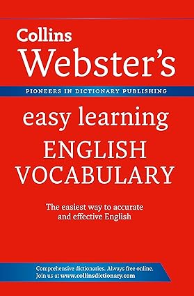 Collins Webster'S Easy Learning English Vocabulary