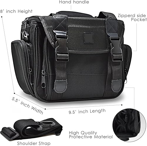 Miniatura 2 de Optimal - Kit de accesorios de 21 piezas para cámaras réflex Canon EOS 70D 77D 80D 90D Rebel T8i T7 T7i T6i T6s T6 SL2 SL3 (2.283 in)