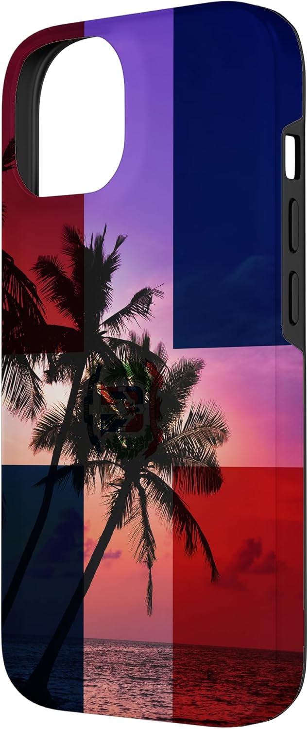Tropical Ocean Dominican Republic Flag - Dominican Pride Case for iPhone 14