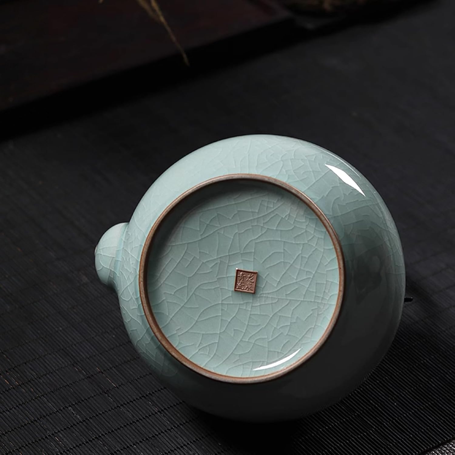 フランス リモージュ窯 aluminite ポット（茶漉し付き） 赤 クラシック