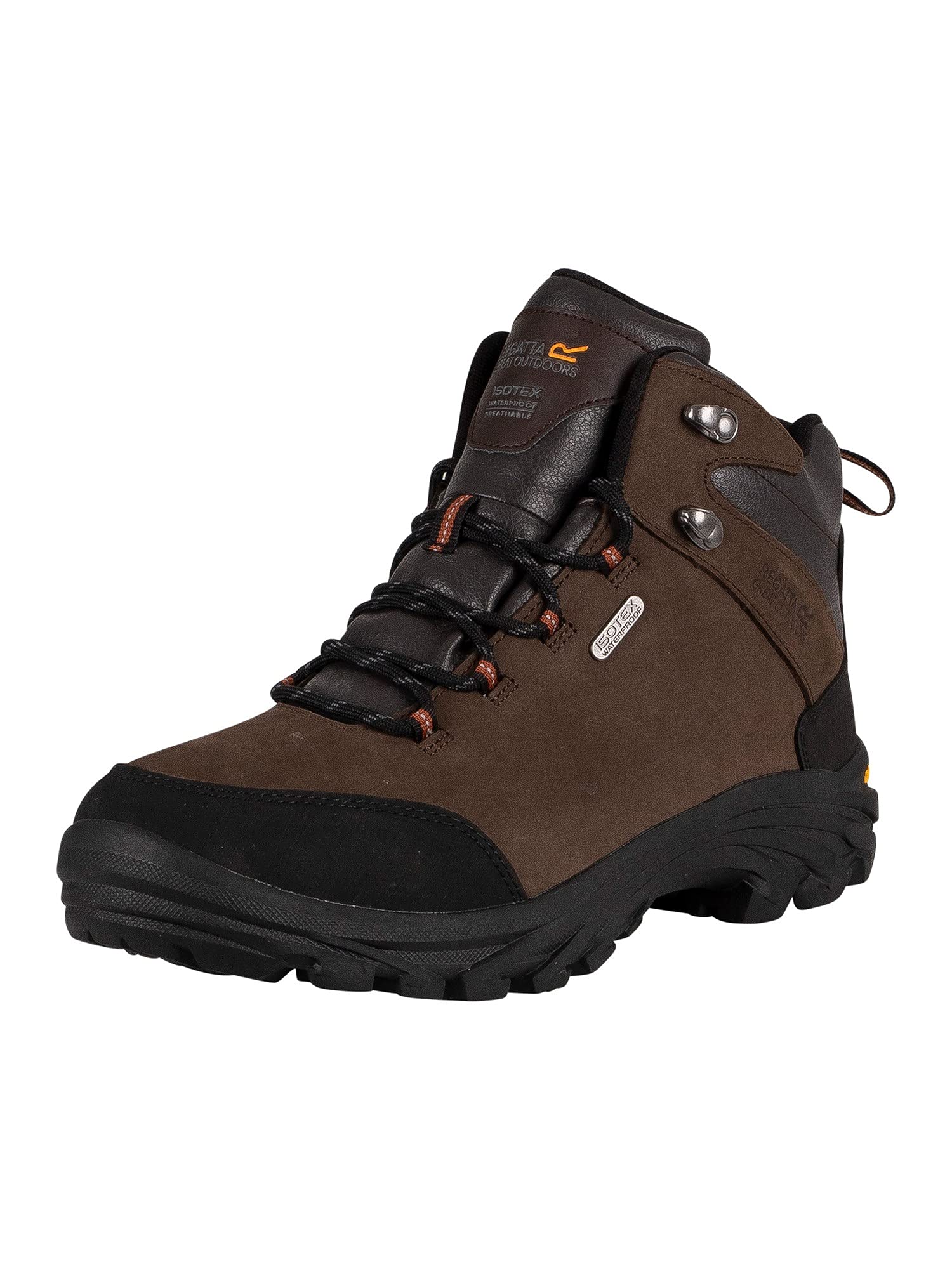 Regatta Mens Burrell Leather Peat EU42/UK8 Brown