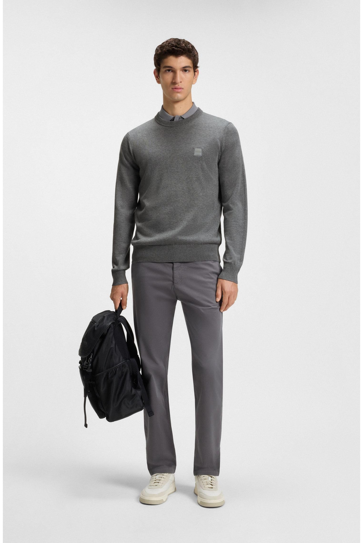 BOSS Herren Kanovano_s Knitted_Sweater