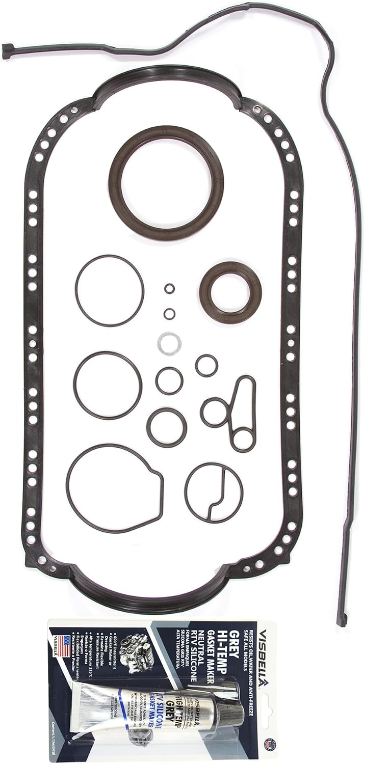 DG-8614961430 Lower Conversion Gasket Set Compatible With/Replacement For 85-89 Honda Accord Prelude BS2 BT1 BT2 A20A1 A20A2 A20A3