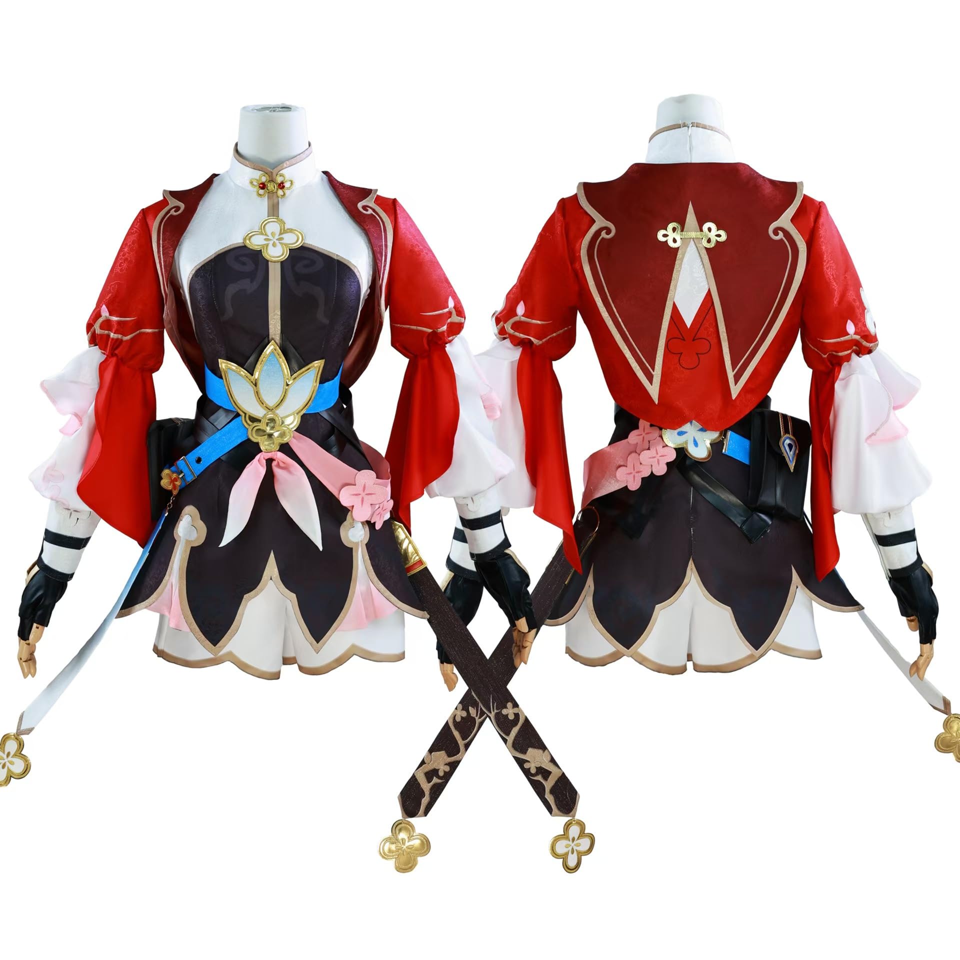 Amazon.co.jp: 三月なのか 仙舟剣士 コスプレ衣装 崩壊 スターレイル