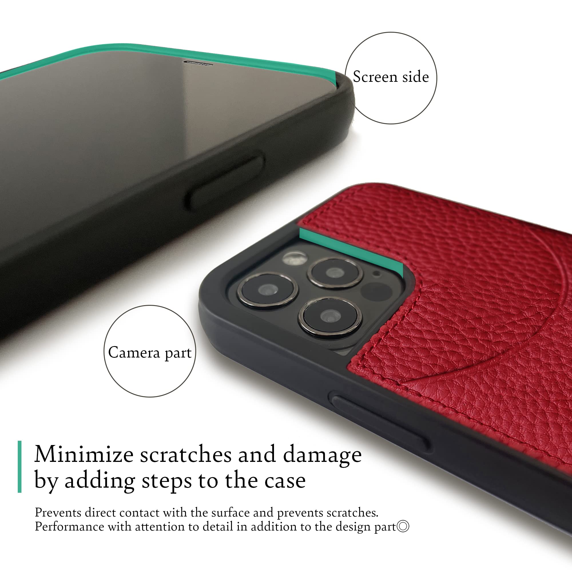 Amazon.co.jp: HANATORA iPhone11ProMax ケース 本革 耐衝撃