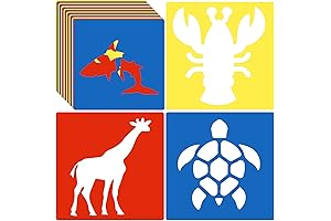 Kids Sidewalk Chalk Stencils Kit - Inspiring Creativity in Young Minds