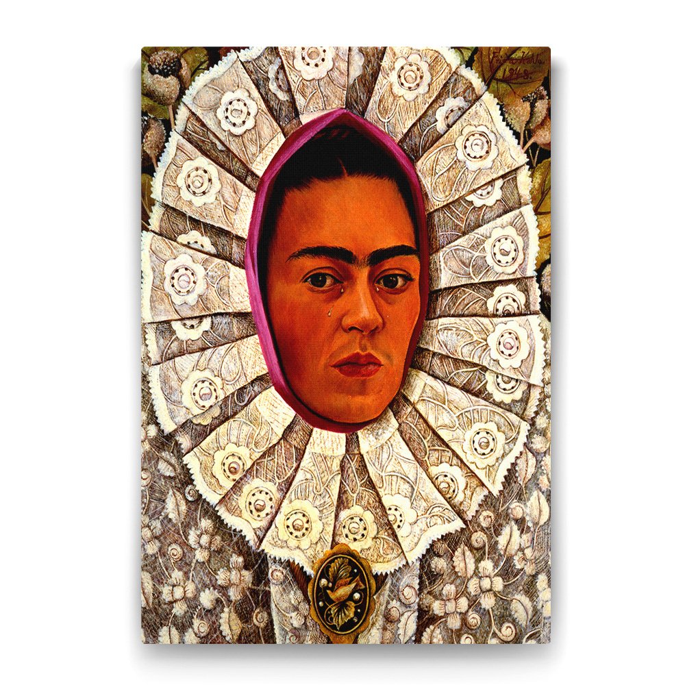 Frida Kahlo - Self Portrait Tablosu - 70x100cm